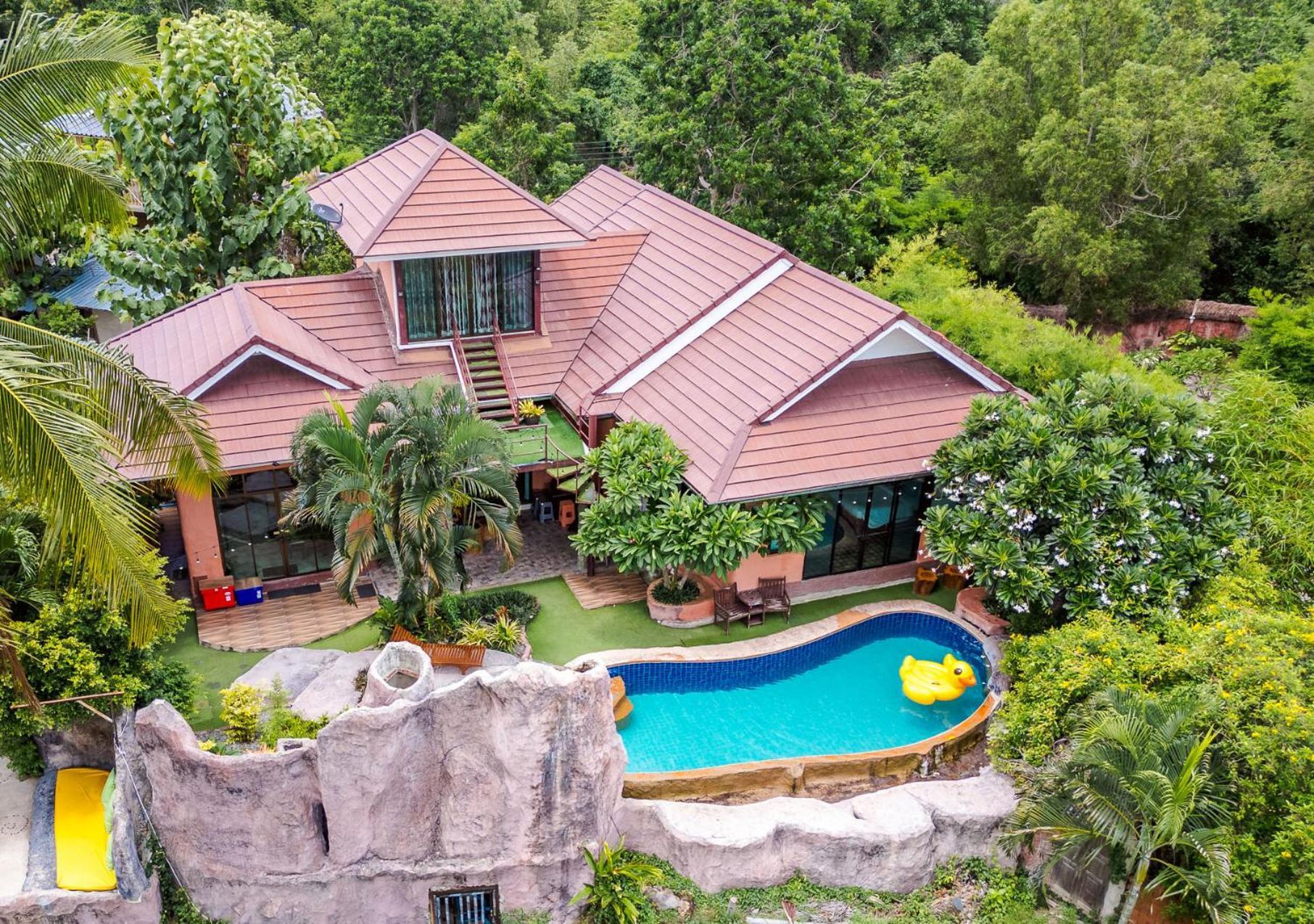 I-din Poolvilla วิลล่ากลางธรรมชาติ วิวภูเขา เป็นส่วนตัว * Hua Hin